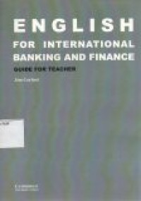 Image of English for International Banking and Finance