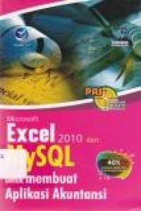Image of Microsoft Excel 2010 dan My SQL untuk membuat Aplikasi Akuntansi