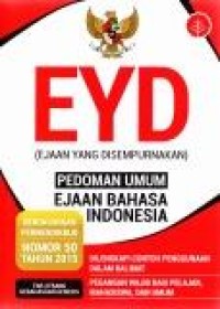 Image of EYD (Ejaan Yang Disempurnakan)
