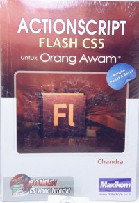 Image of Actionscript Flash CS5 untuk Orang Awam
