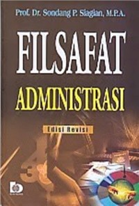 Image of Filsafat Administrasi