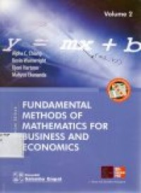 Image of Fundamental Methods Of Mathematics For Business And Economics Buku 2