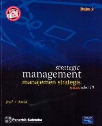 Image of Manajemen Strategis = Strategic Management