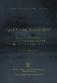 Image of Getting Good Government Capacity Building In the Public Sectors Of Developming Countries