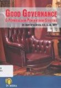 Image of Good Governance & Permasalahan pemerintahan strategis