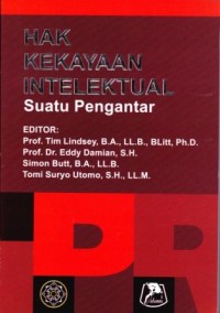 Image of Hak Kekayaan Intelektual : suatu pengantar