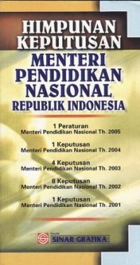 Image of Himpunan Keputusan Menteri Pendidikan Nasional RI