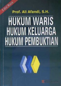 Image of Hukum Waris, Hukum Keluarga, Hukum Pembuktian