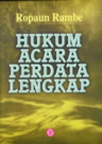 Image of Hukum Acara Perdata Lengkap