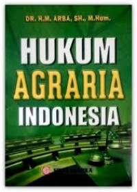 Image of Hukum Agraria Indonesia