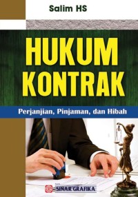 Image of Hukum Kontrak : Perjanjian, pinjaman dan hibah