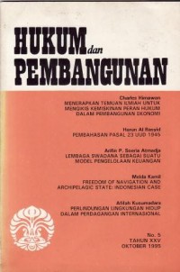Image of Hukum dan Pembangunan