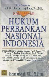 Image of Hukum Perbankan Nasional Indonesia