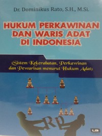 Image of Hukum Perkawinan dan Waris Adat di Indonesia (Sistem Kekerabatan,PErkawianna dan Pewarisan  Menurut Hukum Adat)