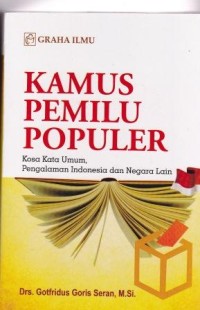 Image of Kamus Pemilu Populer