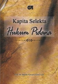 Image of Kapita Selekta Hukum Pidana
