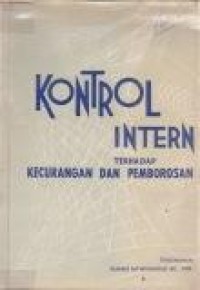 Image of Kontrol Intern terhadap kecurangan dan pemborosan