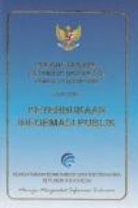 Image of Undang-Undang Republik Indonesia Nomor 14 Tahun 2003 Tentang Kterbukaan Informasi