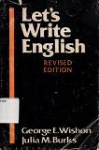 Image of Let's Write English