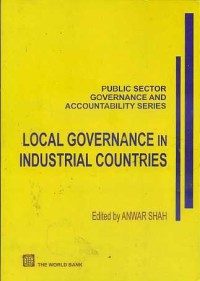 Image of Public Sector Governance And Accountability Series Local Governance In Industrial Countries
