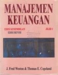 Image of Manajemen Keuangan Jilid 1 edisi Revisi