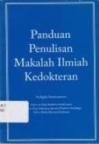 Image of panduan Penulisan Makalah Ilmiah Kedokteran