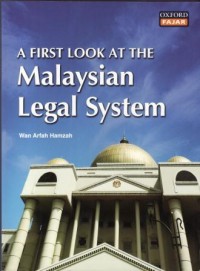 Image of A FIRST LOOK AT THE MALAYSIAN LEGAL SYSTEM