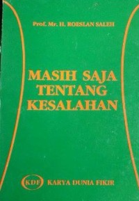 Image of Masih saja Tentang Kesalahan.