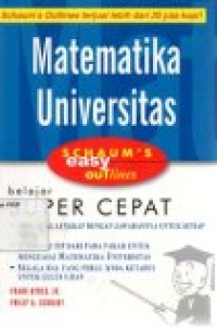Image of Matematika Universitas
