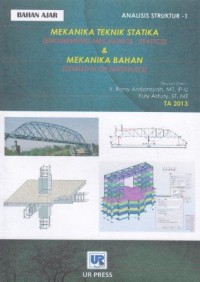 Image of Analisis Struktur 1: Mekanika teknik statikka dan mekanika bahan