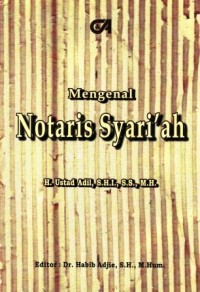 Image of Mengenal Notaris Syari`ah