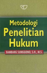 Image of Metodologi Penelitian Hukum