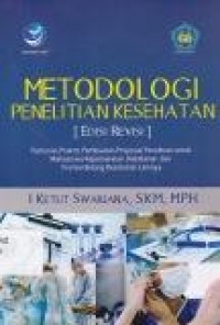 Image of Metodologi Penelitian Kesehatan