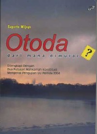 Image of Otoda Dari Mana Dimulai ?