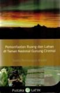Image of Pemanfaatan ruang dan lahan ditaman nasional gunung ciremai