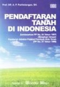 Image of Pendaftaran Tanah Di Indonesia