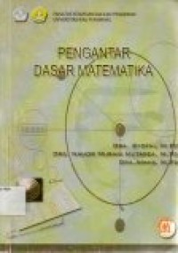 Image of Pengantar Dasar Matematika