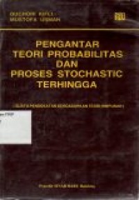Image of Pengantar Teory Probbalitas Dan Prtoses Stochatic