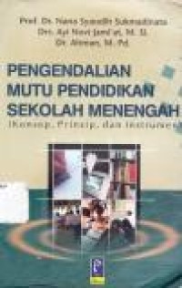 Image of Pengendalian Mutu Pendidikan Sekolah Menengah