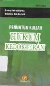 Image of Penuntun Kuliah Hukum Kedokteran