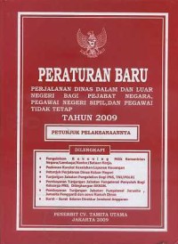 Image of Peraturan Baru Perjalanan Dinas Dalam dan Luar Negeri bagi Pejabat Negara, Pegawai Negeri Sipil, dan Pegawai Tidak Tetap Tahun 2009