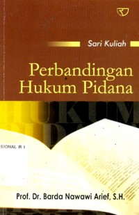 Image of PERBANDINGAN HUKUM PIDANA