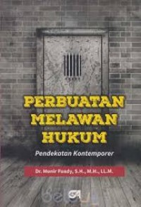 Image of Perbuatan Melawan Hukum :pendekatan kontemporer.