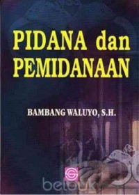 Image of Pidana dan Pemidanaan