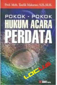 Image of Pokok-Pokok Hukum Acara Perdata