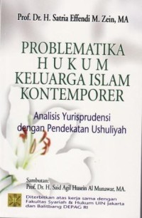 Image of Problematika Hukum Keluarga Islam Kontemporer
