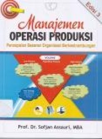 Image of Manajemen Operasi produksi
