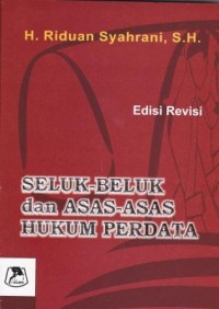 Image of Seluk Beluk Dan Asas-Asashukum Perdata