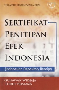 Image of SERTIFIKAT PENITIPAN EFEK INDONESIA (Indonesian Depository Receipt)