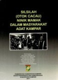 Image of Silsilah (otok cacau) ninik mamak dalam masyarakat adat kampar